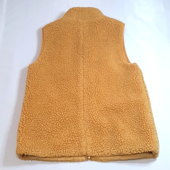 J.Crew Fleece Tan Vest - Picture 6 of 6